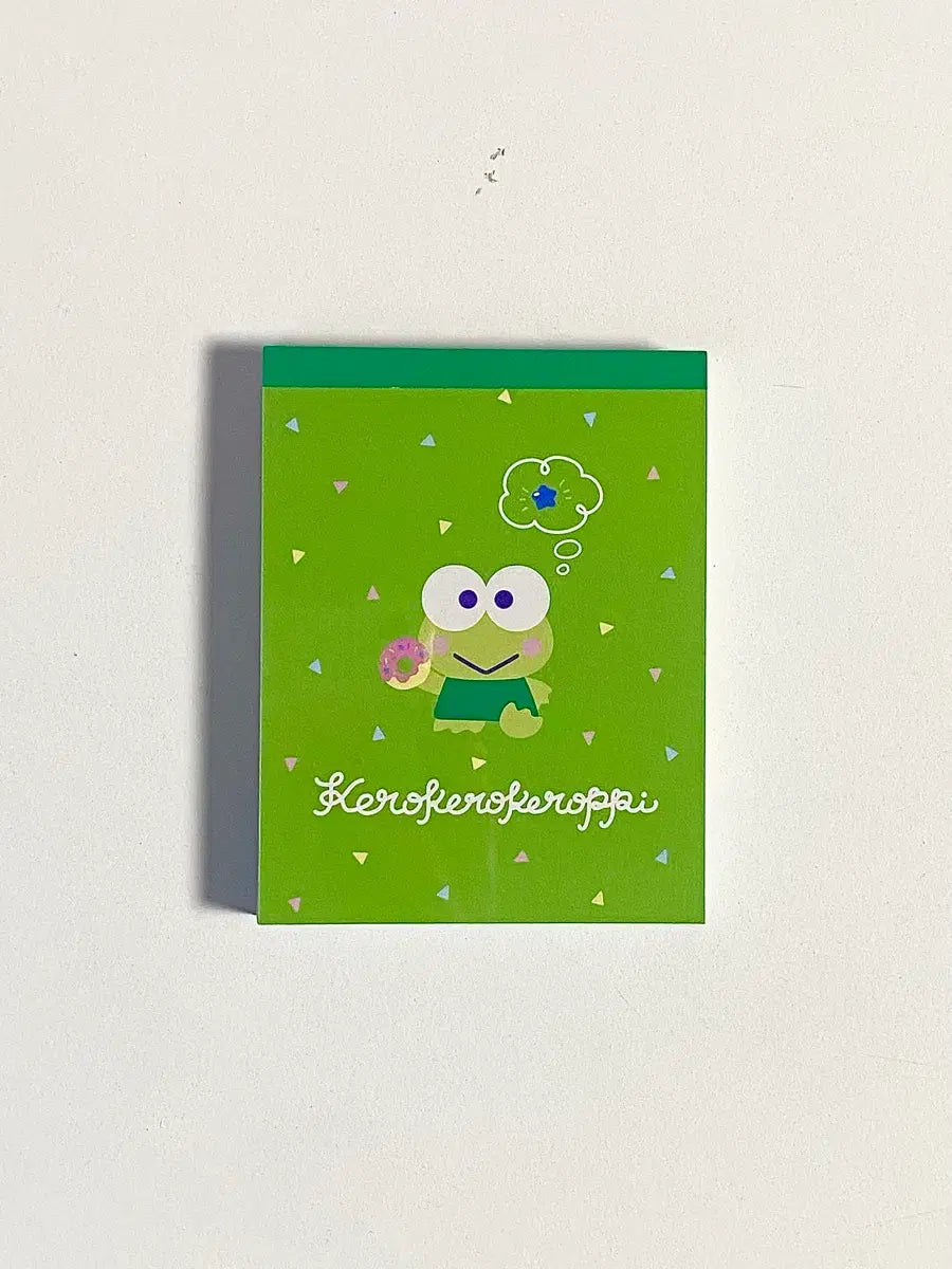 Sanrio KeroKeroKeroppi Mini Qeyd Dəftəri